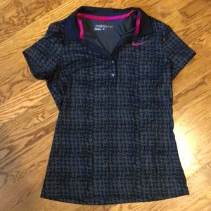 Nike Golf Dri Fit athletic top